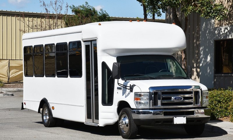 16 Passenger Bus exterior