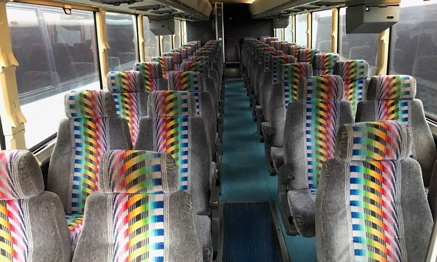 Coach Bus interior